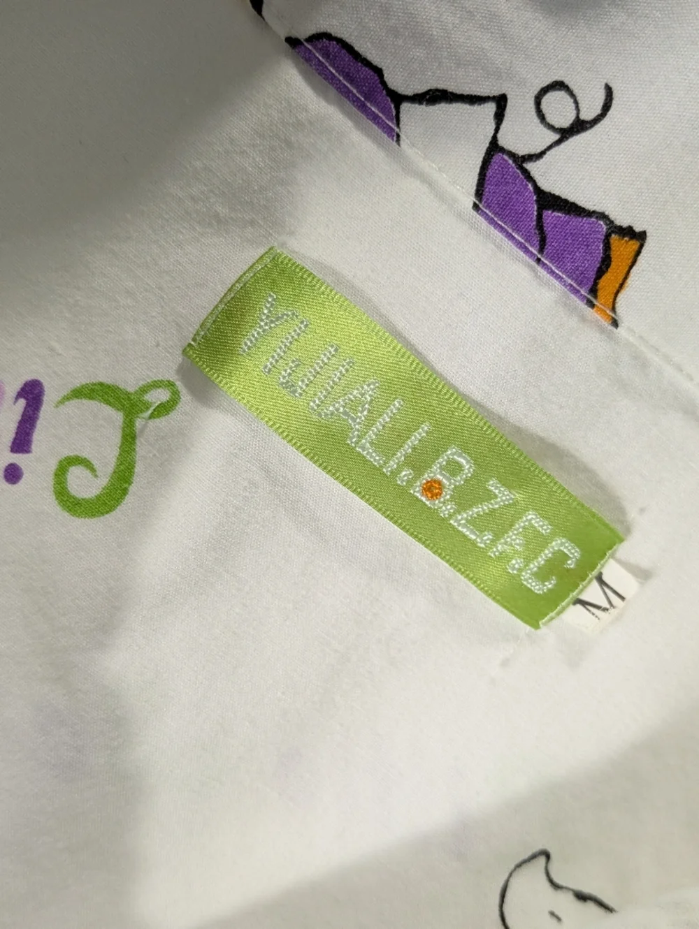 ❤️ Kids Cartoon Character Pajama Top Size M